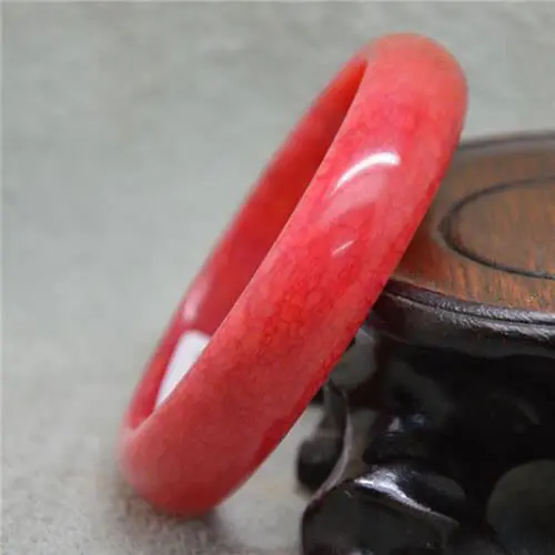 

Браслет из натурального красного нефрита для женщин и мужчин, изящное Ювелирное Украшение из натурального сертифицированного камня цыплен...