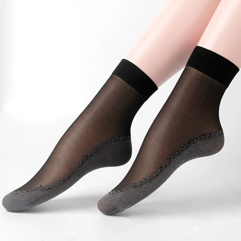calcetines SOCKS women skarpetki damskie Elastic Anti-slip Resistant in Tube socks Bottom Cotton Silk 2020 Spring Summer | Женская