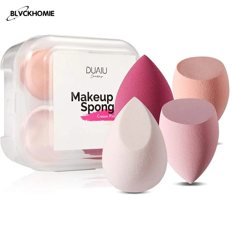 

Makeup Sponge Set Blender Beauty Foundation Blending Sponge, Flawless for Liquid, Cream, and Powder, Multi-colored Cosmetic Puff