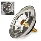 Сливной фильтр из нержавеющей стали для ванной, пробка для ванны, фильтр, аксессуары для кухни и ванной, 1 шт.