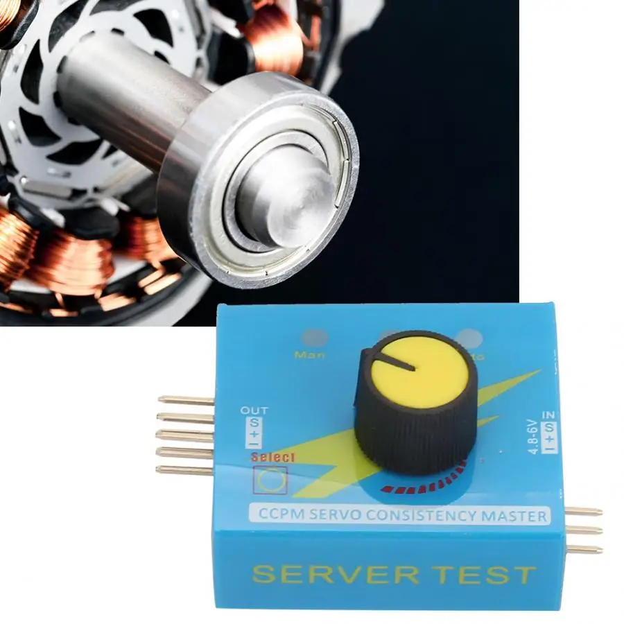 Мульти тестер сервоприводов 3CH ECS consistance Speed Controler Мощный канал CCPM Meter Master Checker RC Dron