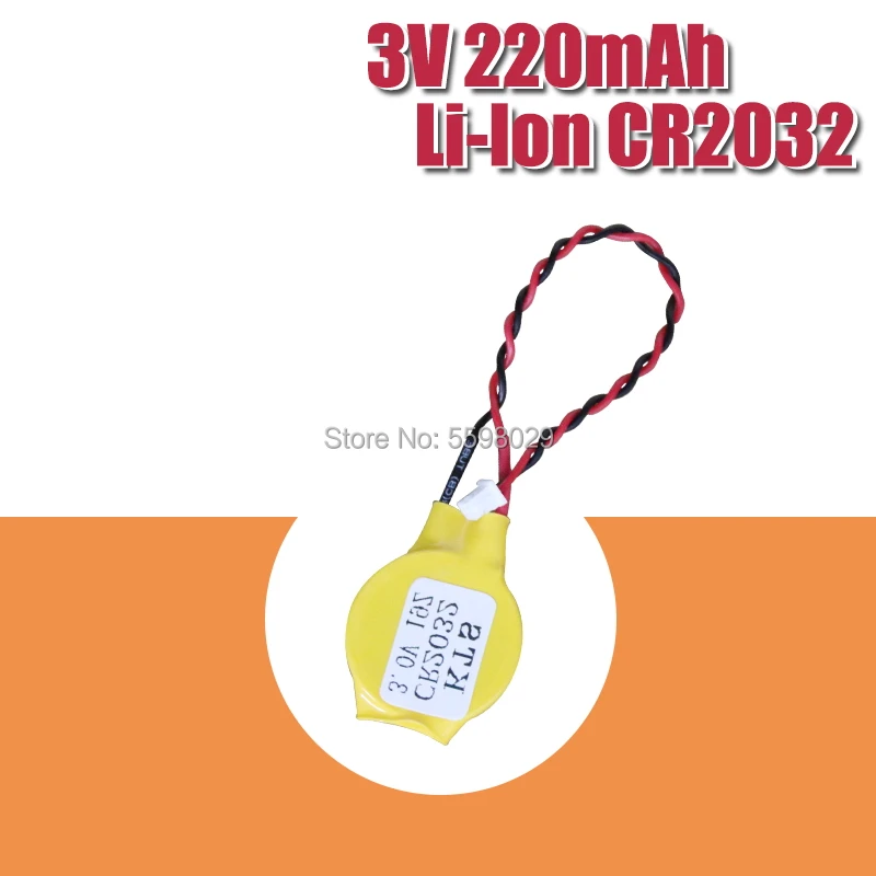 Оригинальная литиевая батарея CR2032 CR2032W 3V для компьютера материнская плата с