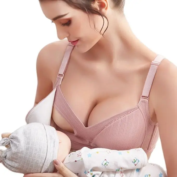 

New Breast Feeding Maternity Nursing Bra Mothers Clothing for Pregnant Women Breastfeeding Bra Soutien Gorge Allaitement