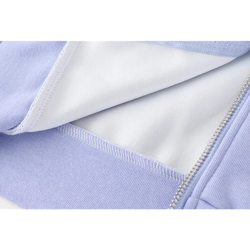 Women Sweatshirt Hoodie 2021 Autumn Solid Color Streetwear Korean Fashion Baggy Clothes for Teens Vintage TOPs | Женская одежда