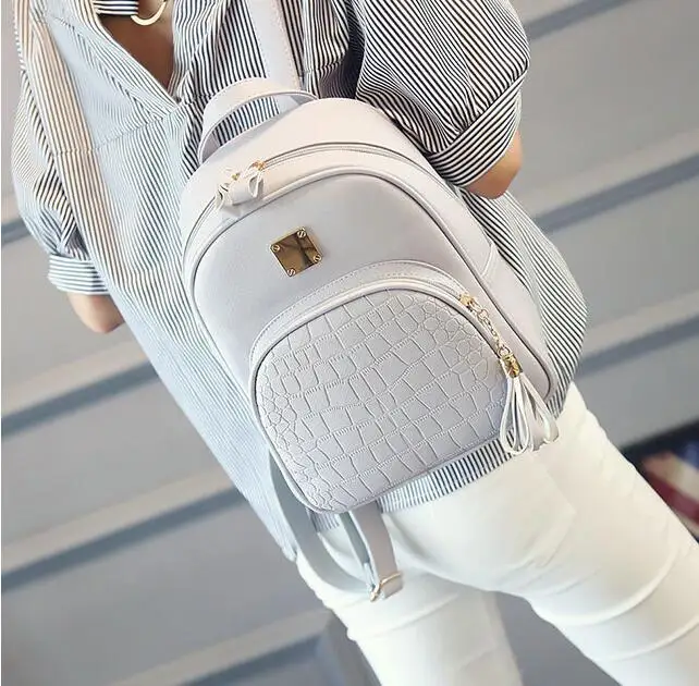 Модный женский рюкзак Молодежные кожаные рюкзаки высокого качества для девочек