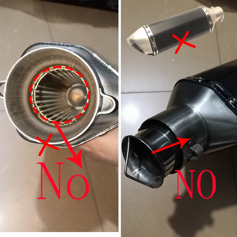 1 шт. насадка на выхлопную трубу мотоцикла|Выхлопные трубы и системы| |