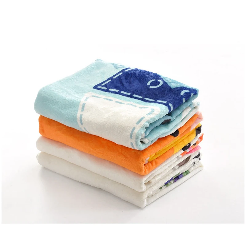 Одеяла с принтом для новорожденных супермягкое многофункциональное детское