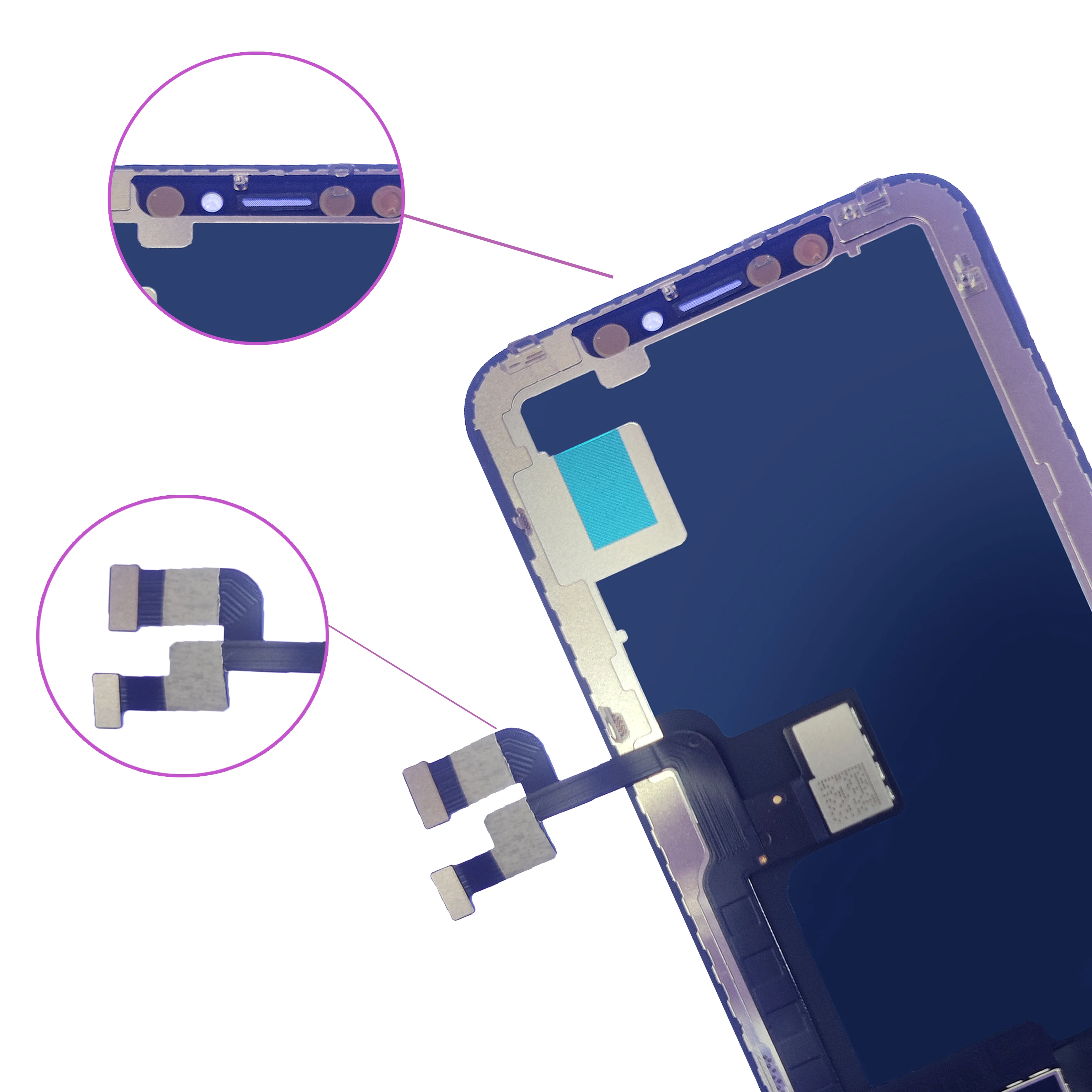 5 шт./лот штук INCELL OLED ЖК-дисплей для APPLE iPhone 11 X XR XS MAX сенсорный экран дигитайзер в