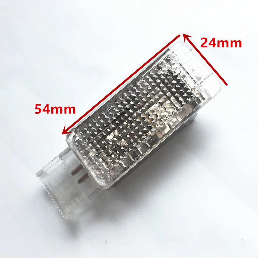 1/2/4 шт. салона галогенные ног светильник подсветки перчаточного ящика лампа