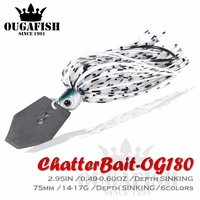 2020 chatterbait fishing lures weights14 17g fishing tackle spinnerbait fishing accessories isca artificial buzz fish bait pesca