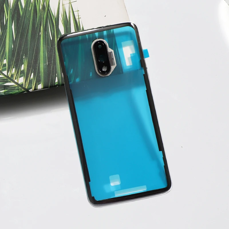 Oneplus7 сзади Корпус для Oneplus 7 One Plus Стекло задняя крышка батарейного отсека Ремонт