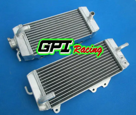 Алюминиевый радиатор для KAWASAKI KXF250 KX250F KX 250F 2011 2016 2012 2013 2014 2015 RH & LH GPI Racing|Радиаторы и