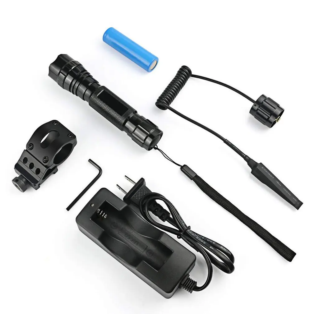 

Flashlight 1200 Lumens XPLV6 White Light Hunting Flashlight Outdoor Waterproof Camping Household Flashlight