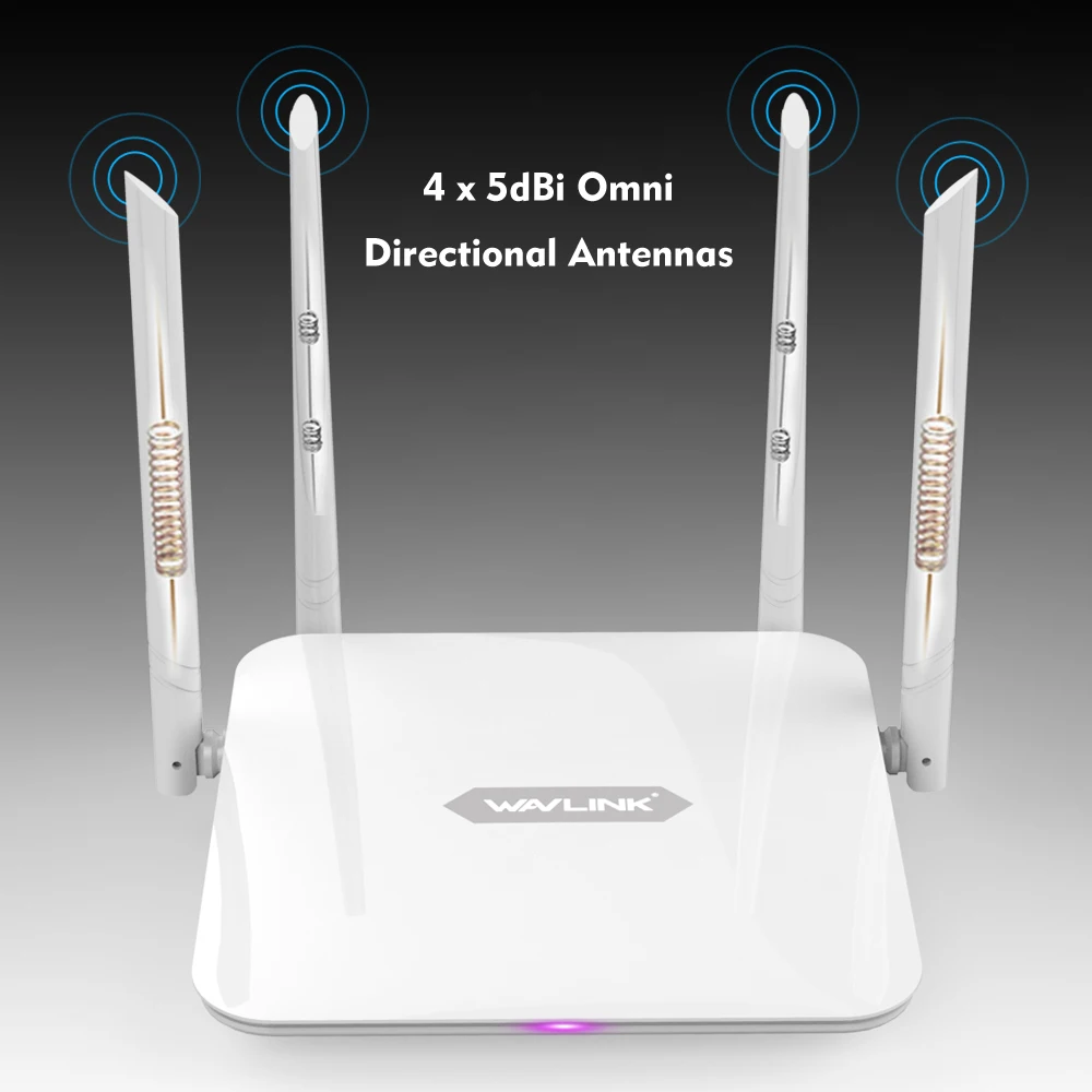 Wavlink AC1200 гигбит WiFi маршрутизатор двухдиапазонный беспроводной Wi Fi ретранслятор 2