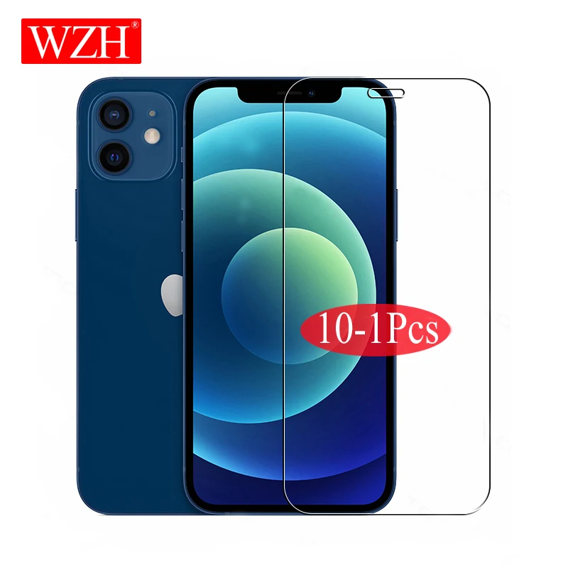 10-1 шт./партия Защитное стекло для iPhone 12 Mini X XS 11 13 Pro Max XR 7 8 SE 2020 6 6s Plus 5 | Мобильные