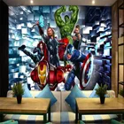 Современные Мультяшные Детские 3D фрески для мальчиков Декор Спальни водонепроницаемые Аниме Обои для видов комнат Papel De Parede 3d