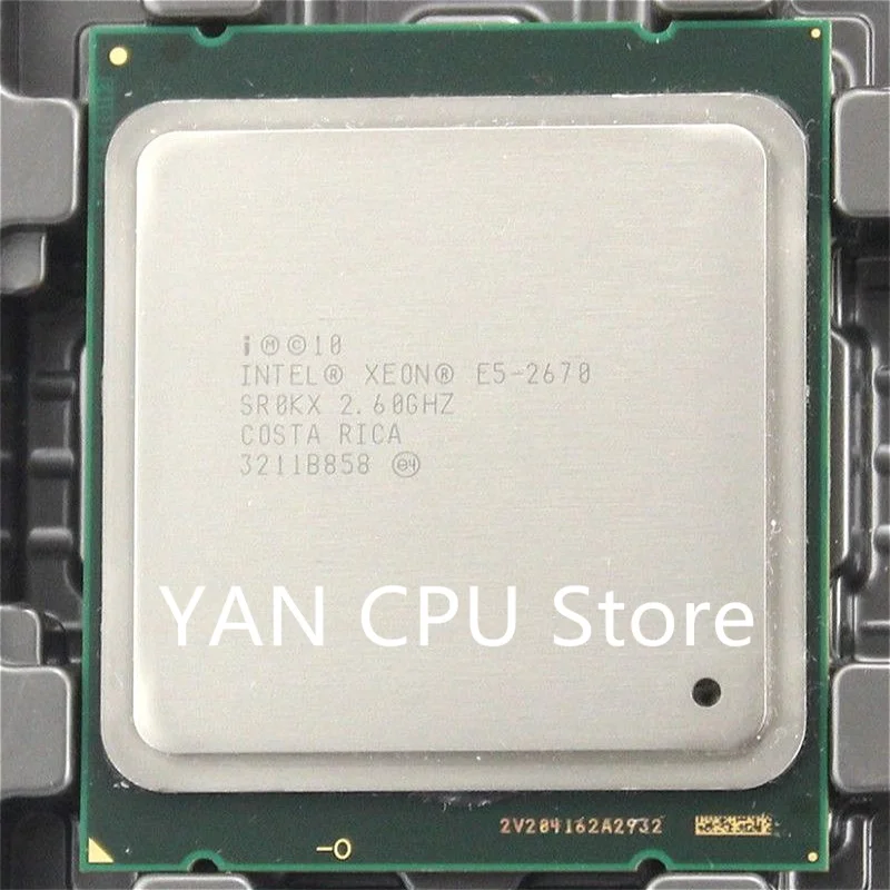 

Feer shipping Intel Xeon E5 2670 SR0KX C2 Processor 2.6GHz 20M Cache 8.00 GT/s LGA 2011 CPU 100% normal work