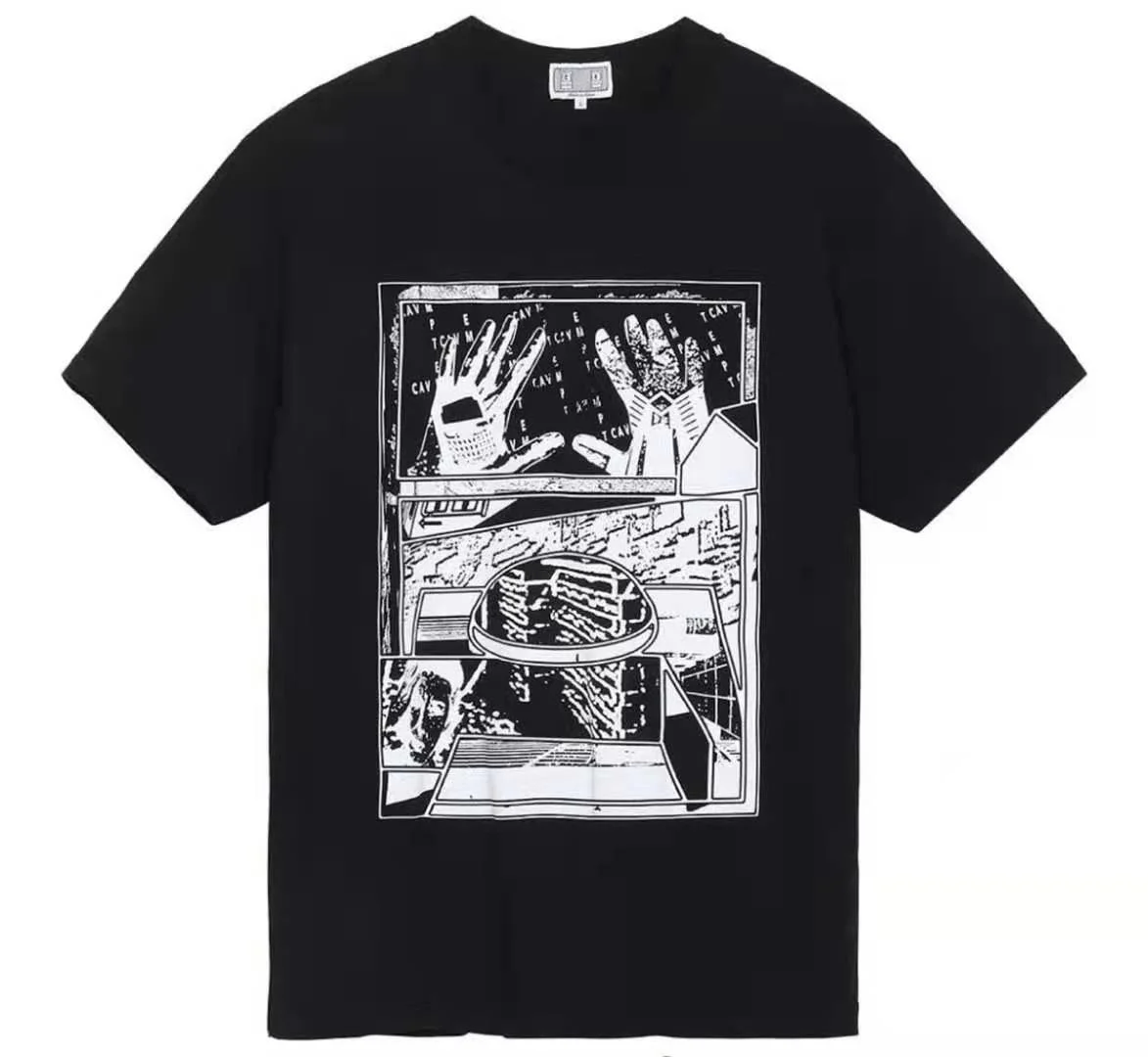 

Футболка оверсайз с мультяшным принтом, 21 шт.