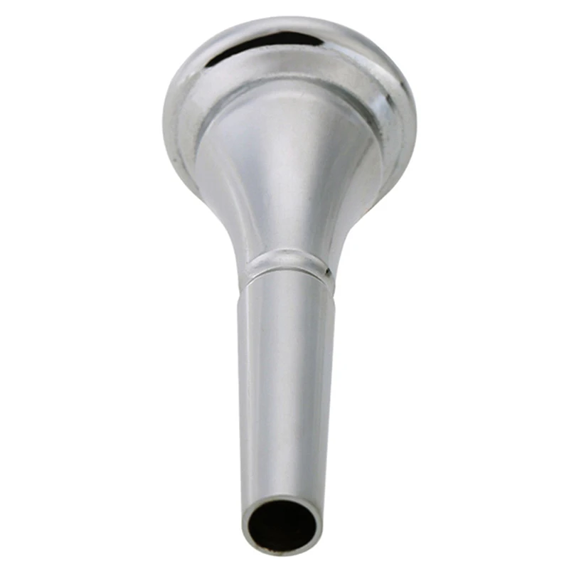 1 шт Профессиональный покрытый французский Рог мундштук металлический медный