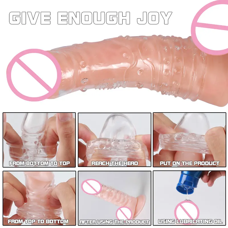 Мужской презерватив увеличивающий рост и длину | Красота здоровье