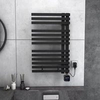 towel rail touch panel contact tuya app with wifi towel rack bathroom accessories with 55%c2%b0c in smart control towel warmer
