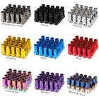 Винтовая гайка ступицы для авто M12 * P1.25 P1.5, подходит для Nissan Motor Ford Honda, Лидер продаж, для модификации автомобиля, профессиональные аксессуары