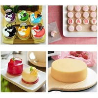 5pcsset steel round dumplings wrappers molds set cutter tools wrapper pastry dough round maker tool cookie cutting d5d3