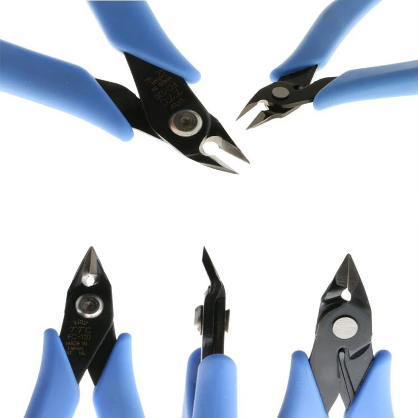 

Genuine Japan 4.5" Mini Electronic Pliers Diagonal Side Cutting Pliers FC-120 Cable Wire Cutter Repair Pry Open Hand Tool