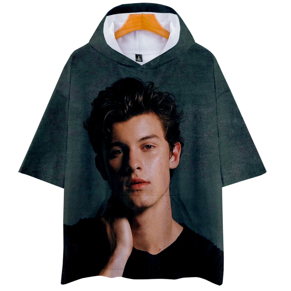 

Shawn Mendes 3D Printed Hooded T-shirts Women/Men Fashion Summer Short Sleeve Tshirts 2021 Hot Sale Trendy Streetwear Clothes