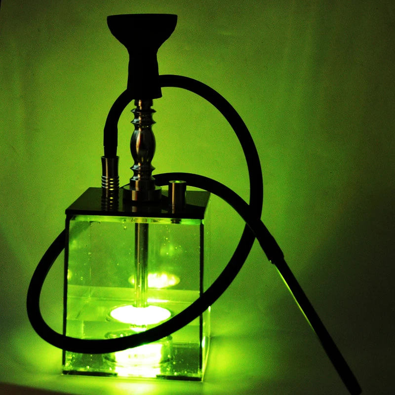 Арабский акриловый кальян набор, кальян Cachimba кальян наргиле светодиодный свет уголь Tigela кальян база Sisha Аксессуары Кальян лед