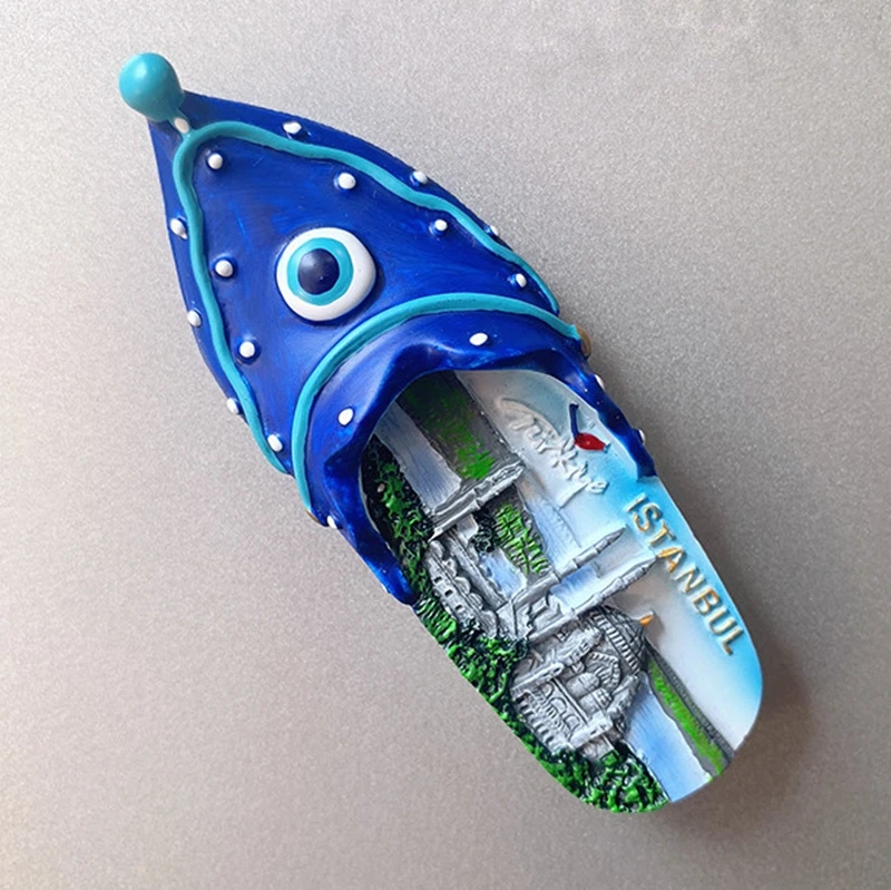 3d-магниты на холодильник турецкие дорожные сувениры наклейки ручная роспись