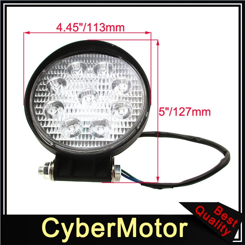 5 &quotсветодиодный головной свет для 110cc 125cc 150cc 200cc 250cc 400cc 800cc ATV Quad 4 Wheeler Go Kart багги |