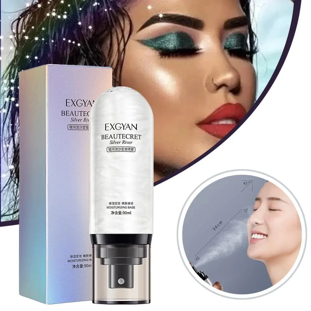 

Moisturizing and Refreshing Makeup Spray, Quicksand Effect, Long-lasting Wear, Waterproof, Oil Control, Matte, 90ML