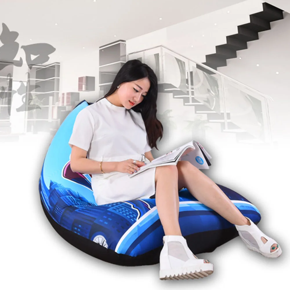 LEVMOON Beanbag сиденье для дивана Zac удобная сумка кровати без наполнителя хлопковая