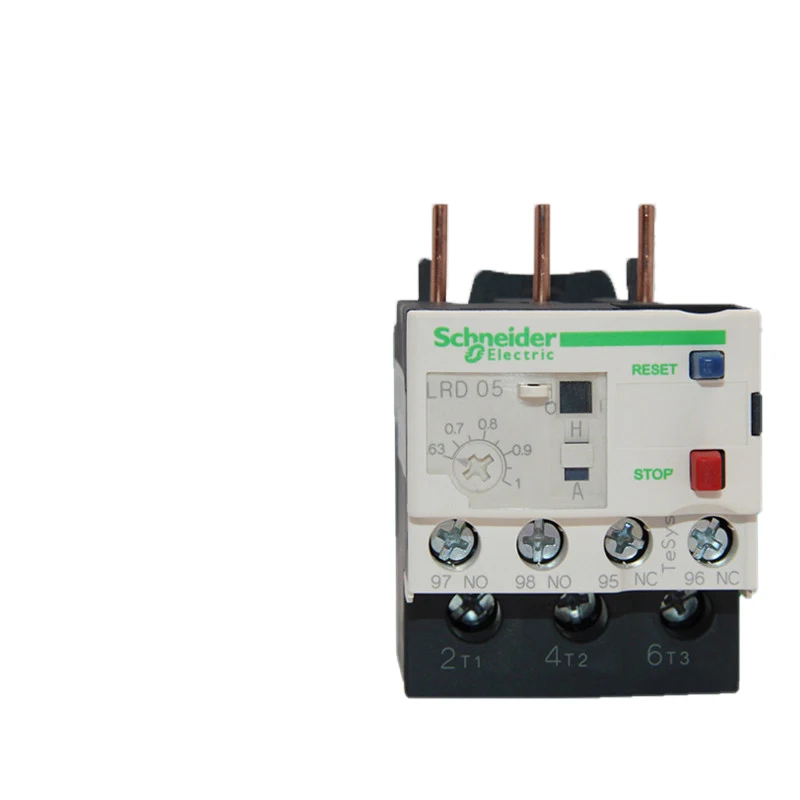 

Description Complete High quality electrical thermal overload relay LRD05C Setting current 0.63-1A