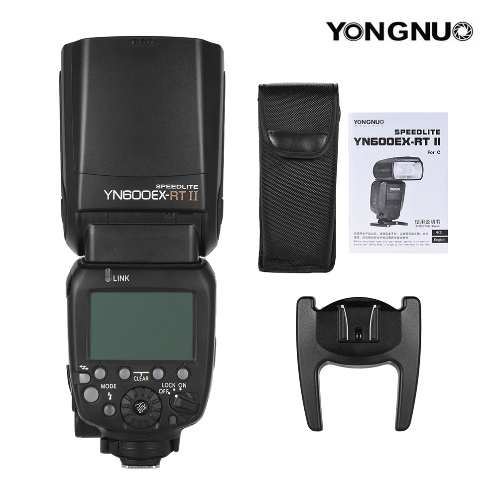 Беспроводная вспышка YONGNUO YN600EX RT II 2 4G HSS 1/8000s GN60 Master Flash Speedlite для камеры Canon 600EX