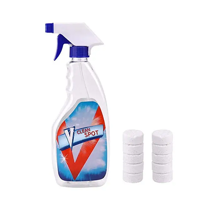 1 Bottle with 10pcs 10/20/30 шт Многофункциональный очищающий Спрей очиститель инструмент для уборки дома в чистой пятна с 1 бутылка - Тип аромата: 1 Bottle with 10pcs