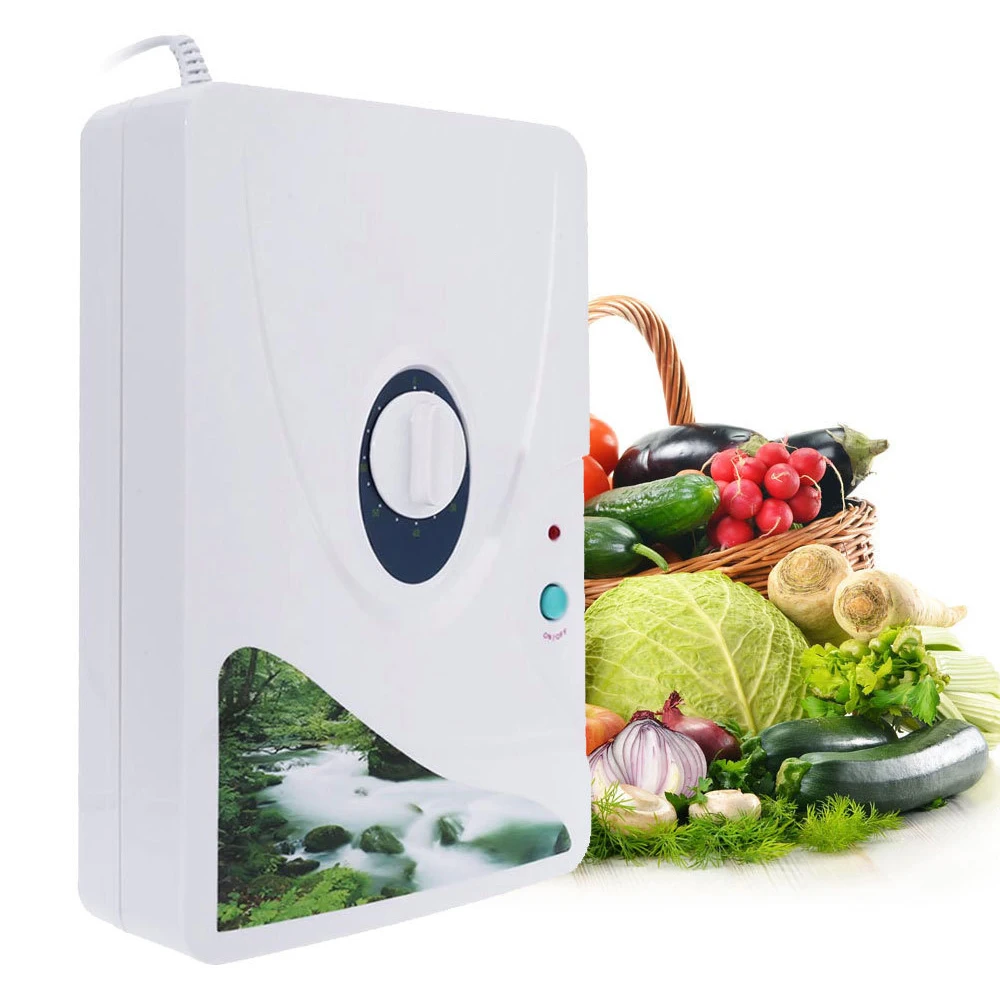 

Portable Ozone Generator 600 mg/h Air Purifier LED Display Ozonator 220V Water Energy Saving Food Clean Device for Home