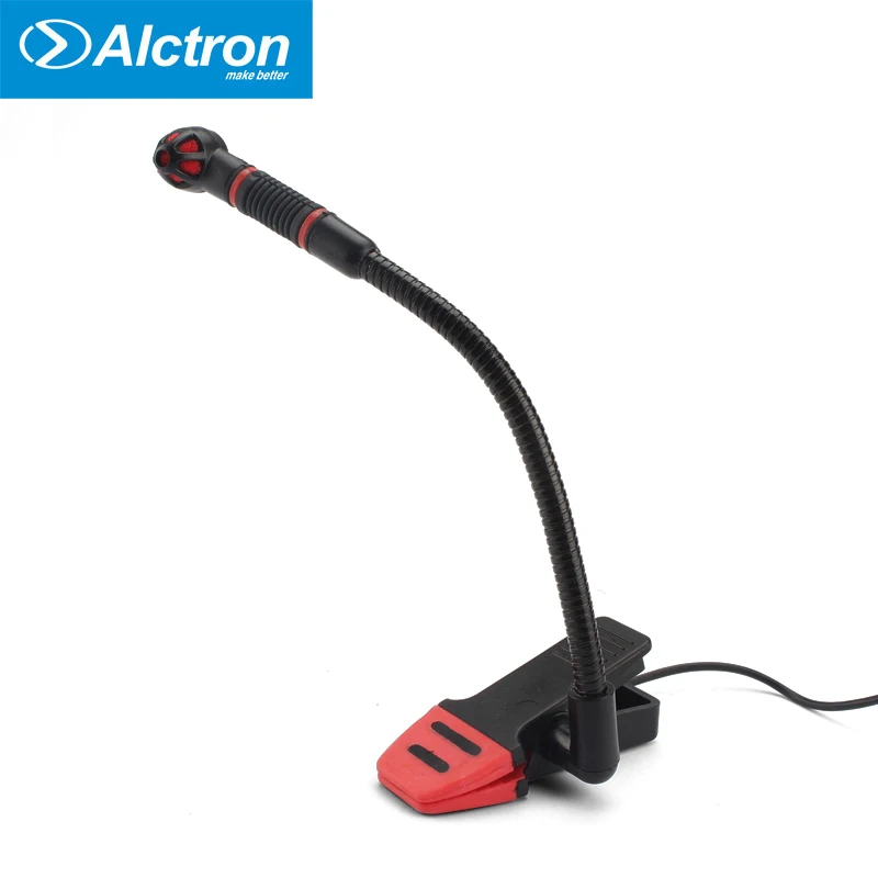 Alctron IM500 Clip-on Instrumental Condenser Microphone Gooseneck Mic For Orchestra Saxophone Trumpet Saxe | Электроника