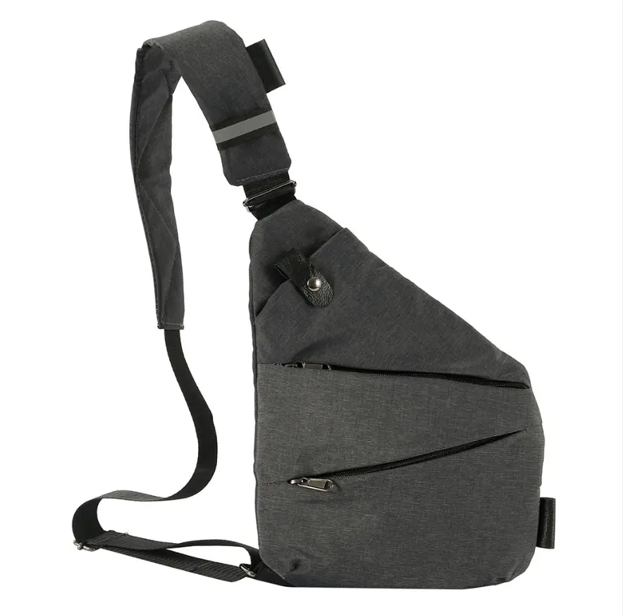Сумка-мессенджер новинка холщовая дорожная сумка с защитой от кражи нагрудная