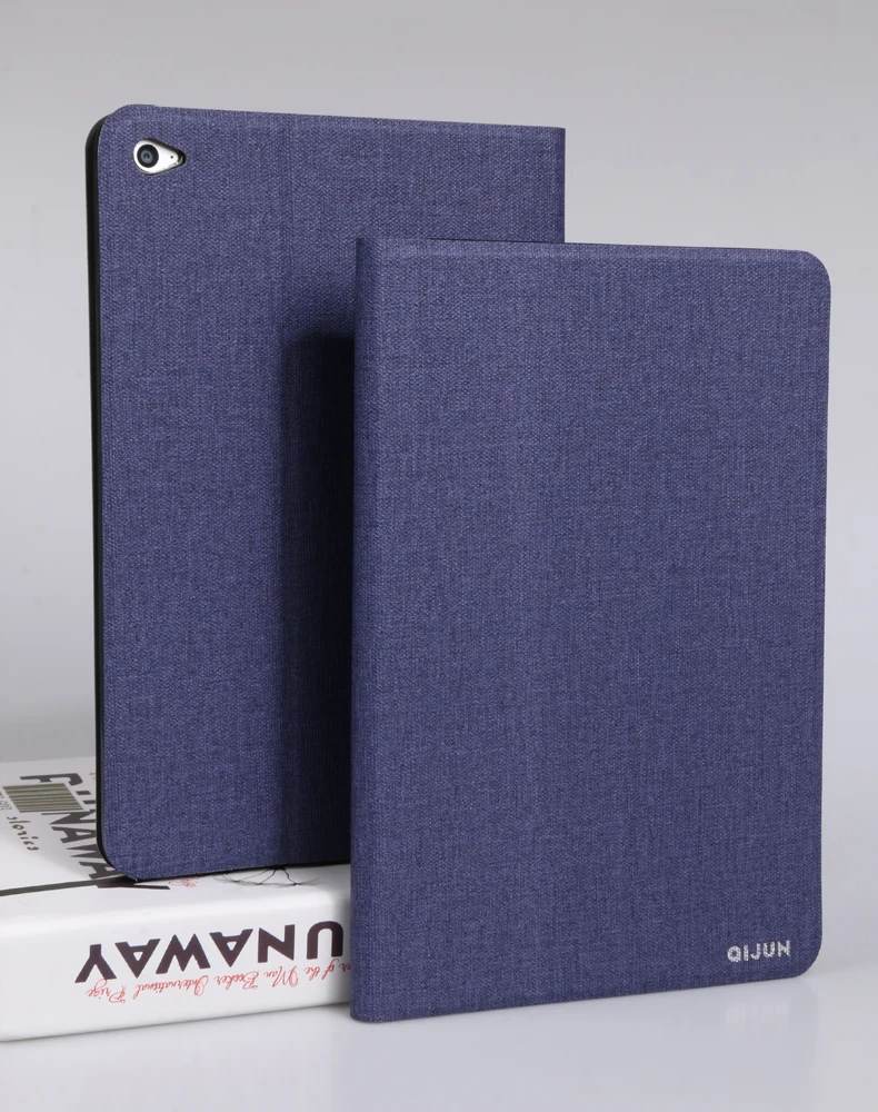 Чехол для Apple iPad 6 A1893 A1954 9,7 ''Qijun чехол для планшета для iPad6 9,7 дюймов откидной силиконовый мягкий чехол-подставка