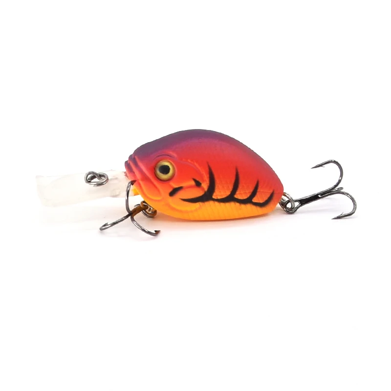 MAKEBASS Small Crank bait FishingLures Fishing Wobbler Lifelike Swimbait Artificial Hardbait Fishing Tackle.
