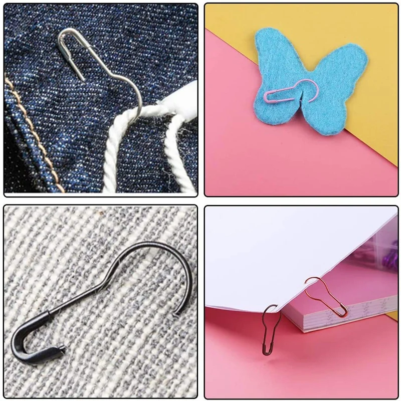 120 штук Безопасность шпильки груша образные штифты с 9 шт. в виде большого глаза