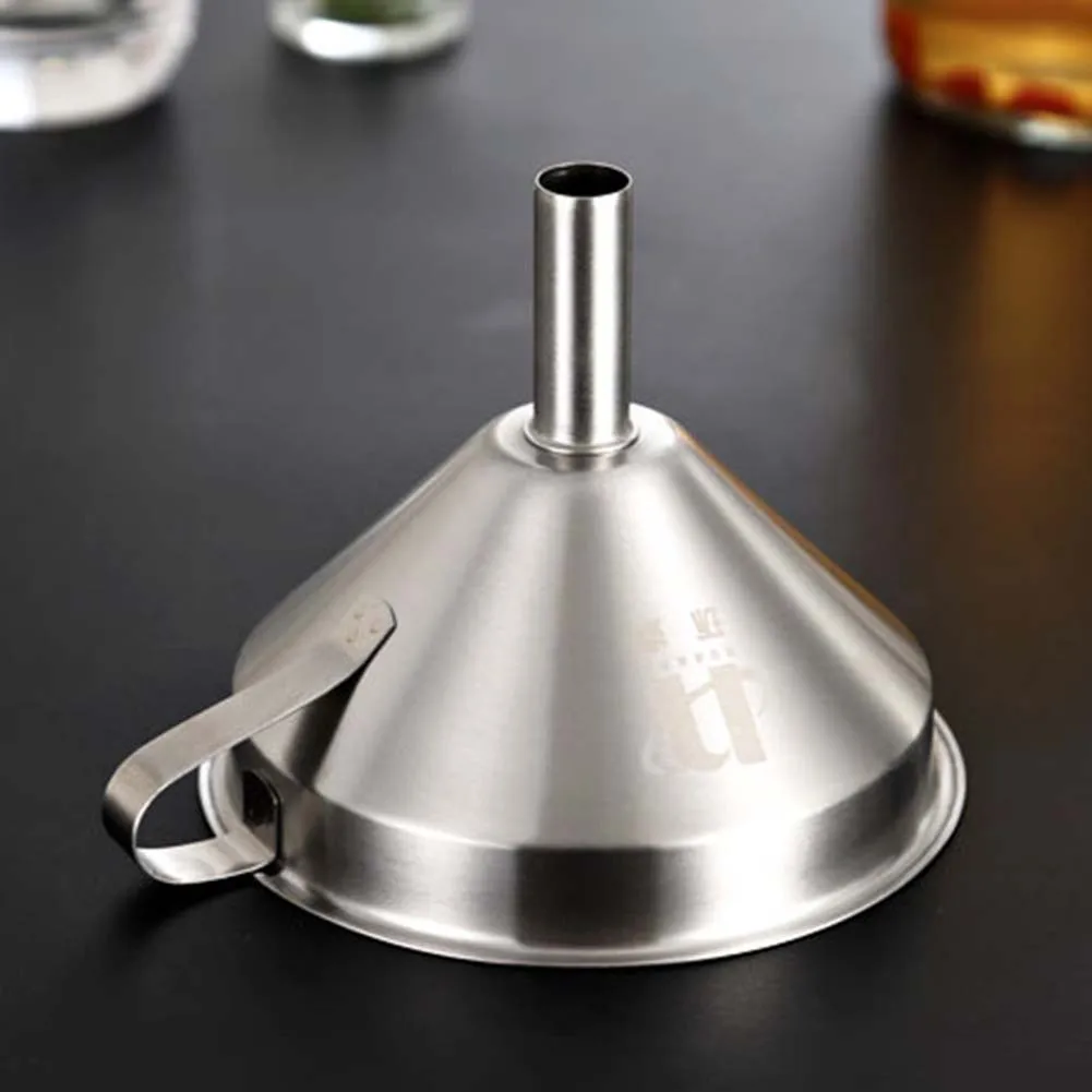 Кухонная Воронка Из Нержавеющей Стали для масла воды специй вина|Дуршлаги и сита|