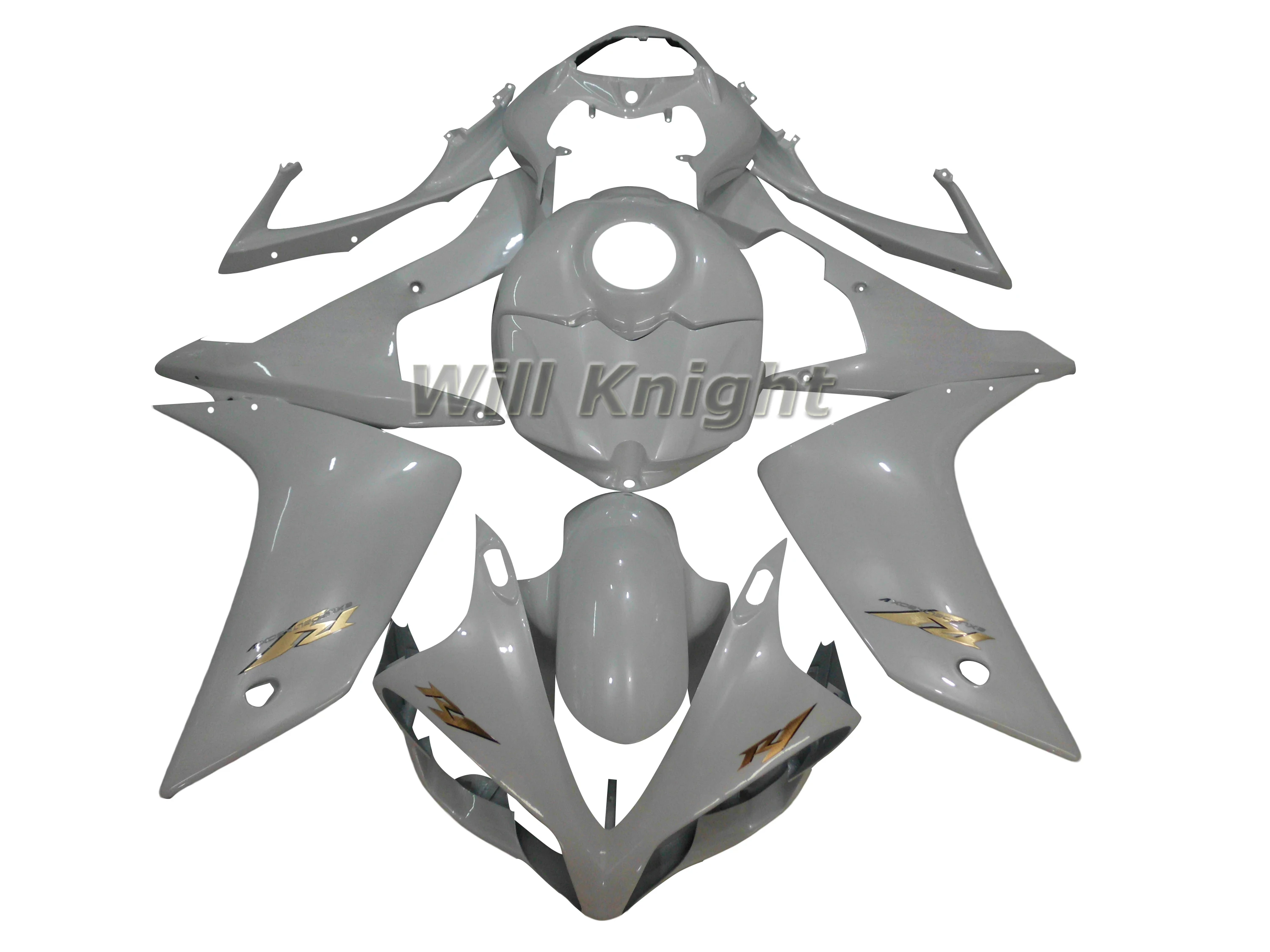 Корпус инжектора крышка обтекателя комплекты для Хамы YZF1000 YZF R1 2007 2008 ABS