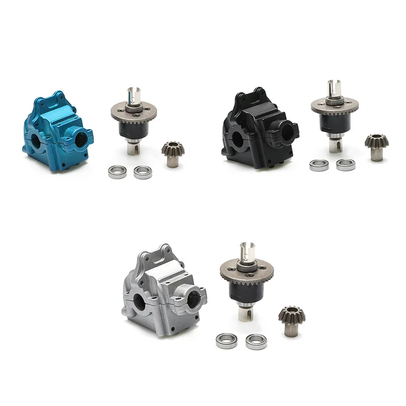 

Набор для FBIL-1, металлический дифференциальный и металлический редуктор для Wltoys 144001 1/14 4WD, высокая скорость, гоночный Радиоуправляемый автом...