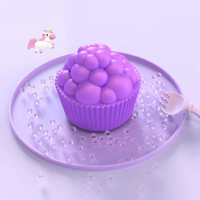 

1PC Silicone Soft Squeeze Ball Soundable Textured Sensory Toys for Infant Baby Newborn Shape Matching Game Shaking Ball