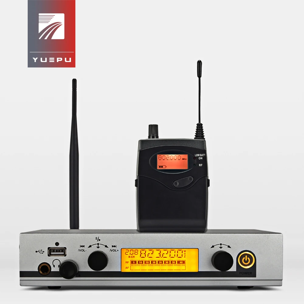 YUEPU RU-530 беспроводной монитор в ухо система беспроводной мониторинг Профессиональный одноканальный передатчик персональная сценическая производительность