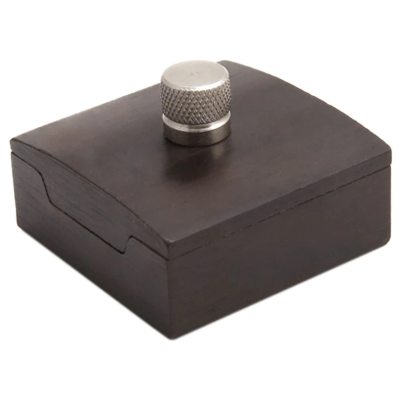 Винтажный квадратный деревянный ручной работы Кожа ремесло Абразивный