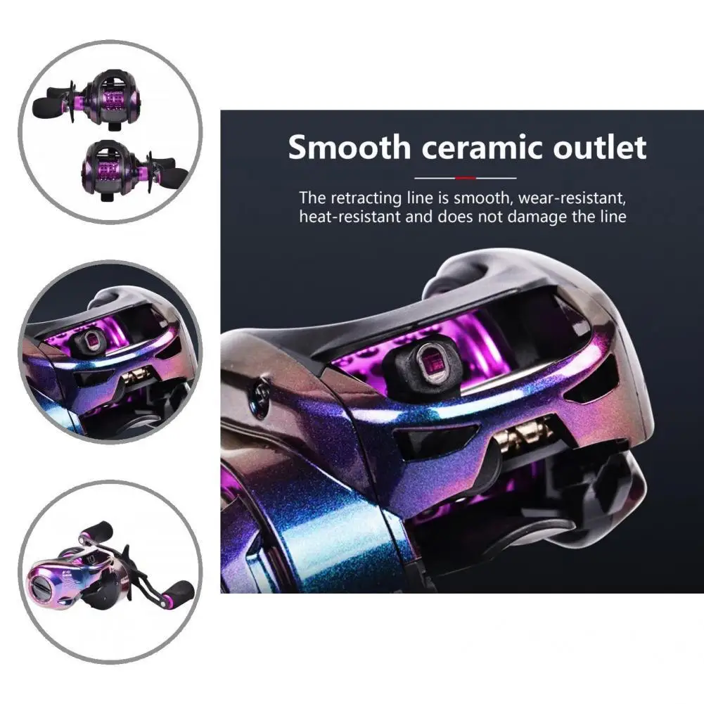 

Anti-Slip Handle Carbon Fiber High Speed Drag Fishing Magnetic Brake Wheel Fishing Equipment